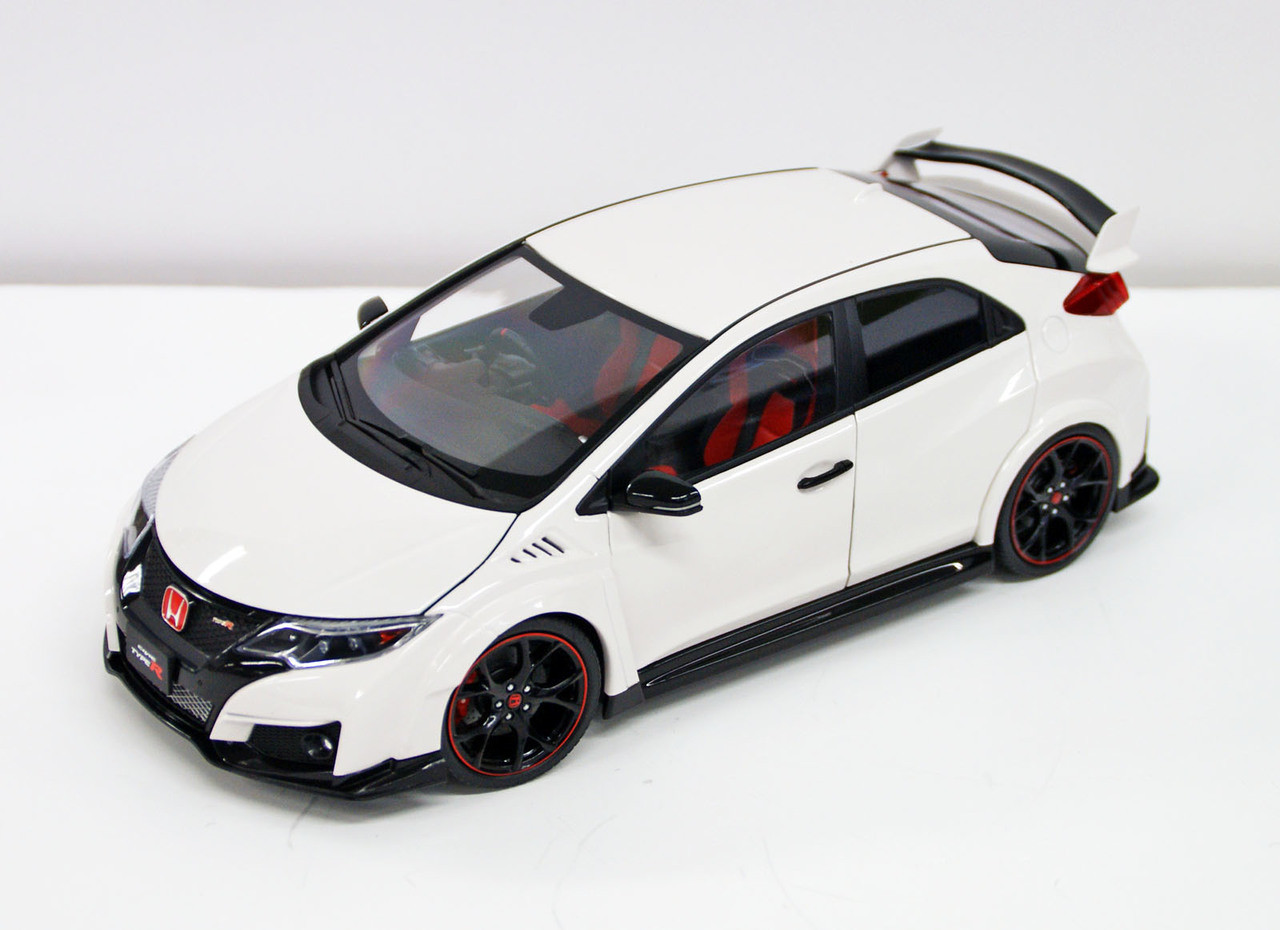 Ebbro Honda CIVIC TYPE R 2015 White | PlazaJapan