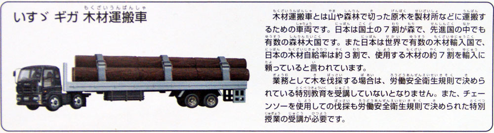 New Tomy Tomica Long 125 Isuzu Giga Timber Truck Contemporary Manufacture