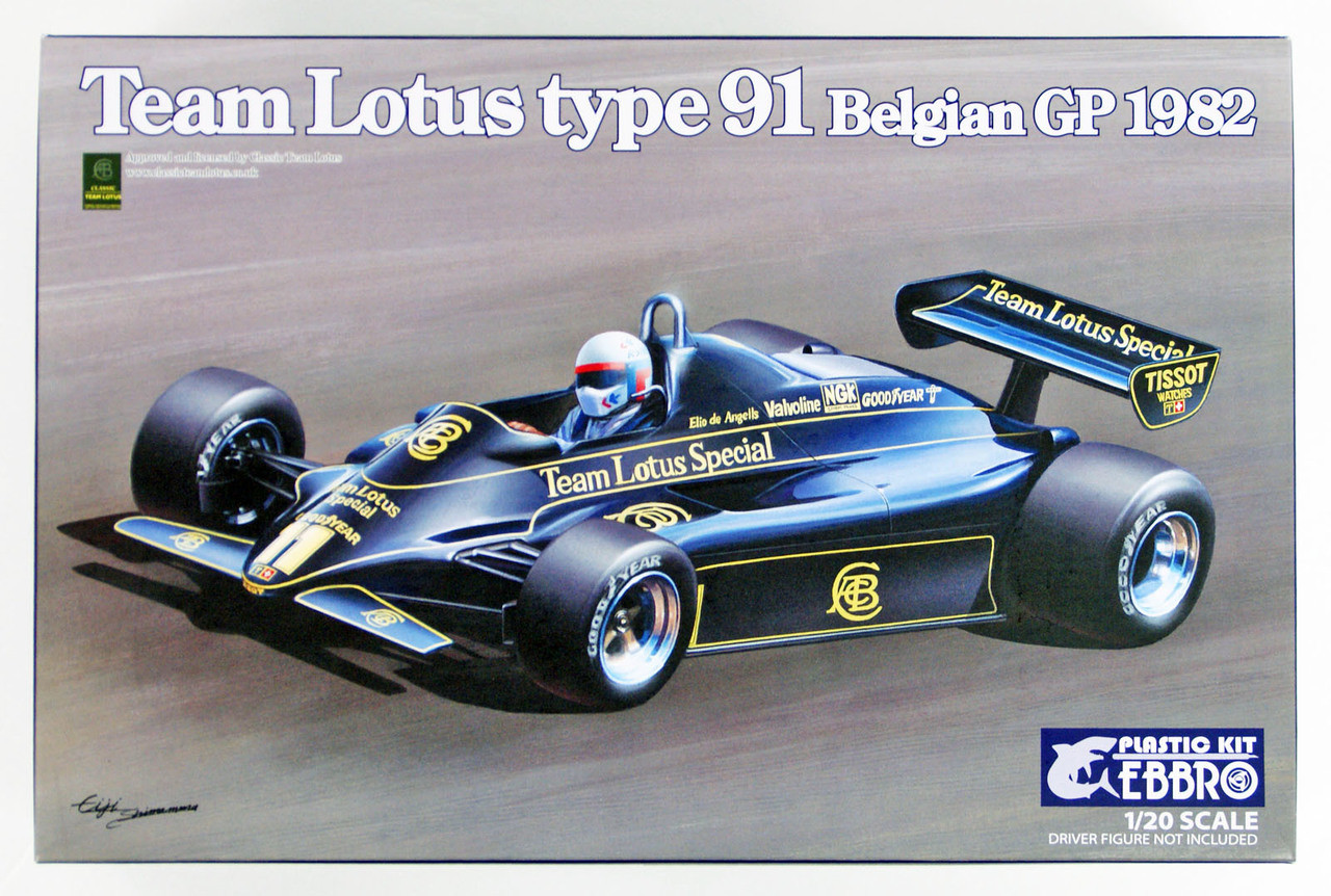 Ebbro Team Lotus Type 91 Belgian GP 1982 | PlazaJapan