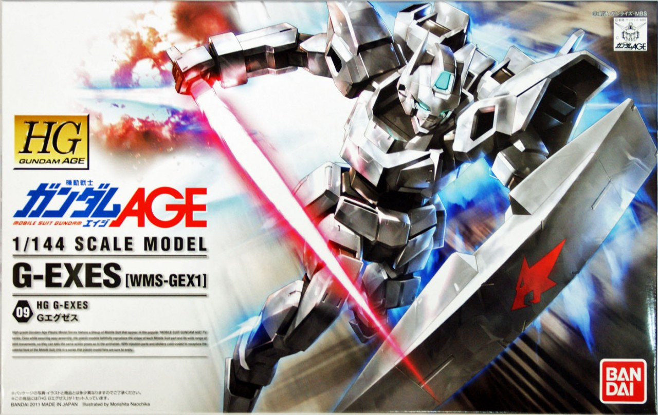 Bandai Gundam HG AGE-09 G-EXES (WMS-GEX1) | PlazaJapan