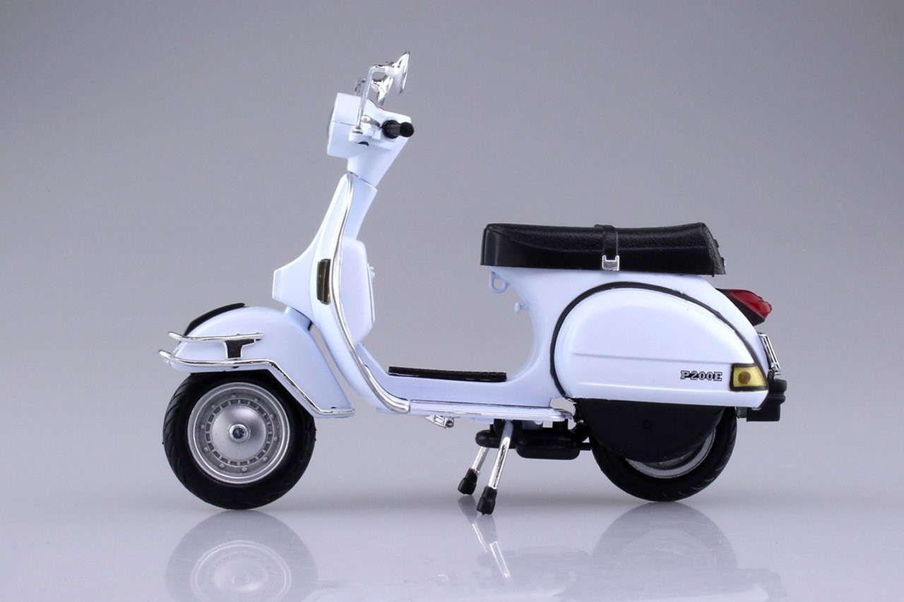 Aoshima Skynet 03395 Vespa P200E (1978/White) | PlazaJapan