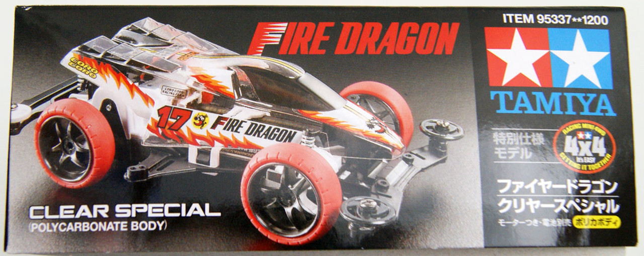 Tamiya Mini 4WD Fire Dragon Clear Special 1/32 | PlazaJapan