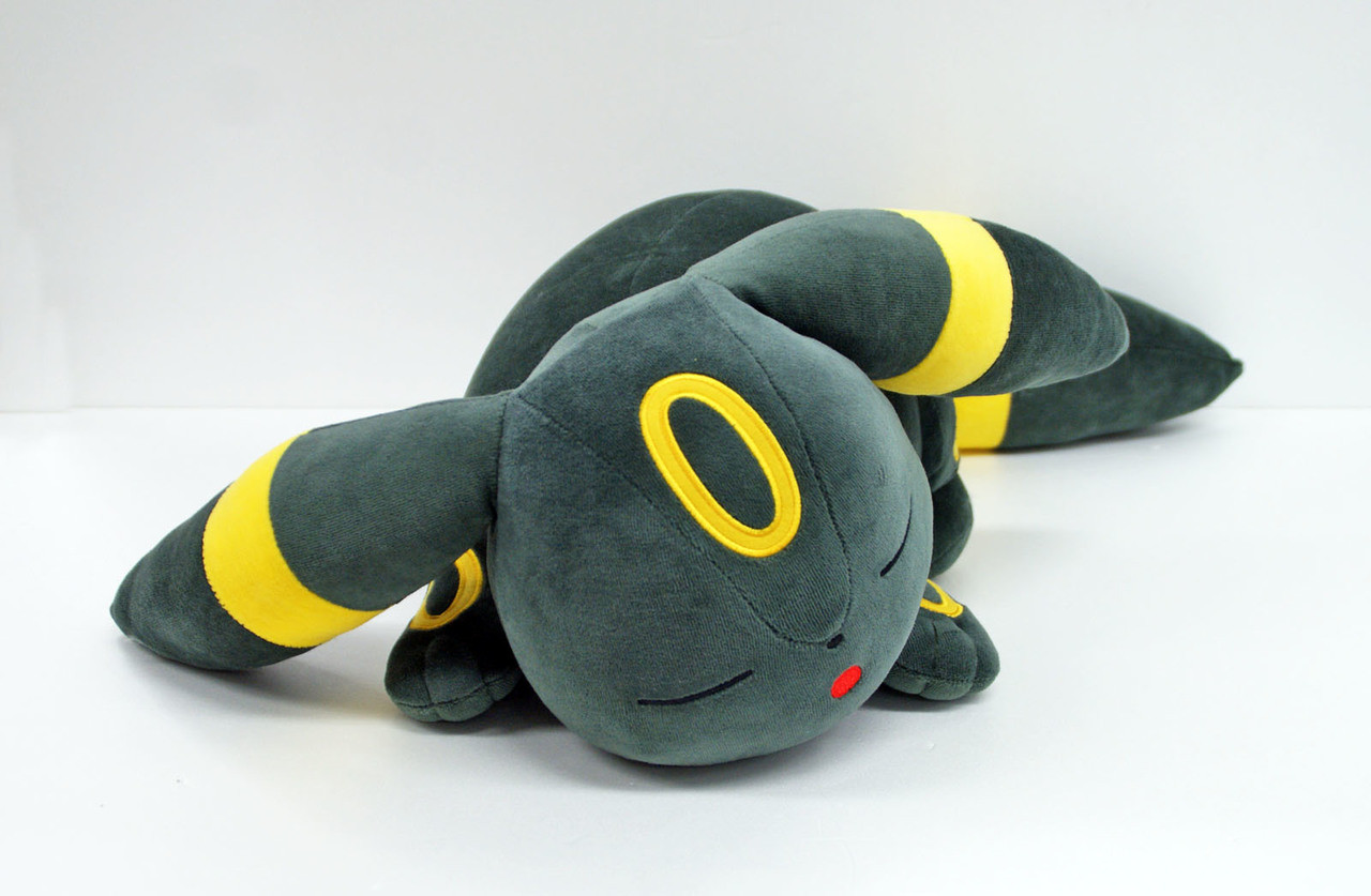 sleeping umbreon plush