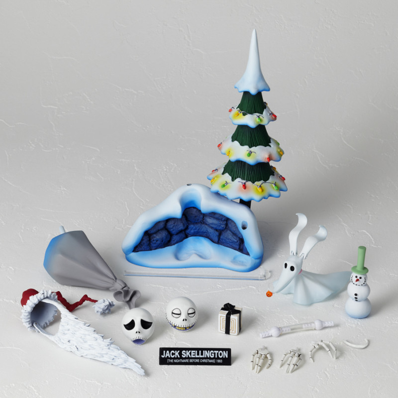 Kaiyodo Sci-Fi Revoltech 017 Jack Skellington Santa Version Figure