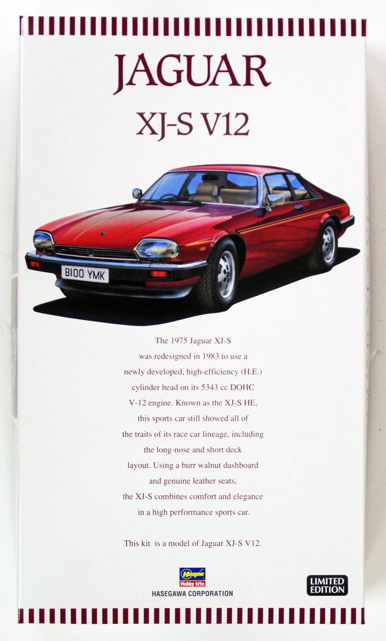 Hasegawa 20321 Jaguar XJ-S V12 1/24 scale kit | PlazaJapan