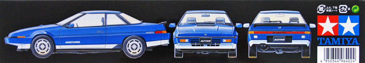 TAMIYA スバル 4WD ターボ XT クーペ 1/24 Tamiya Subaru 4WD Turbo XT Coupe 1/24 scale kit | PlazaJapan