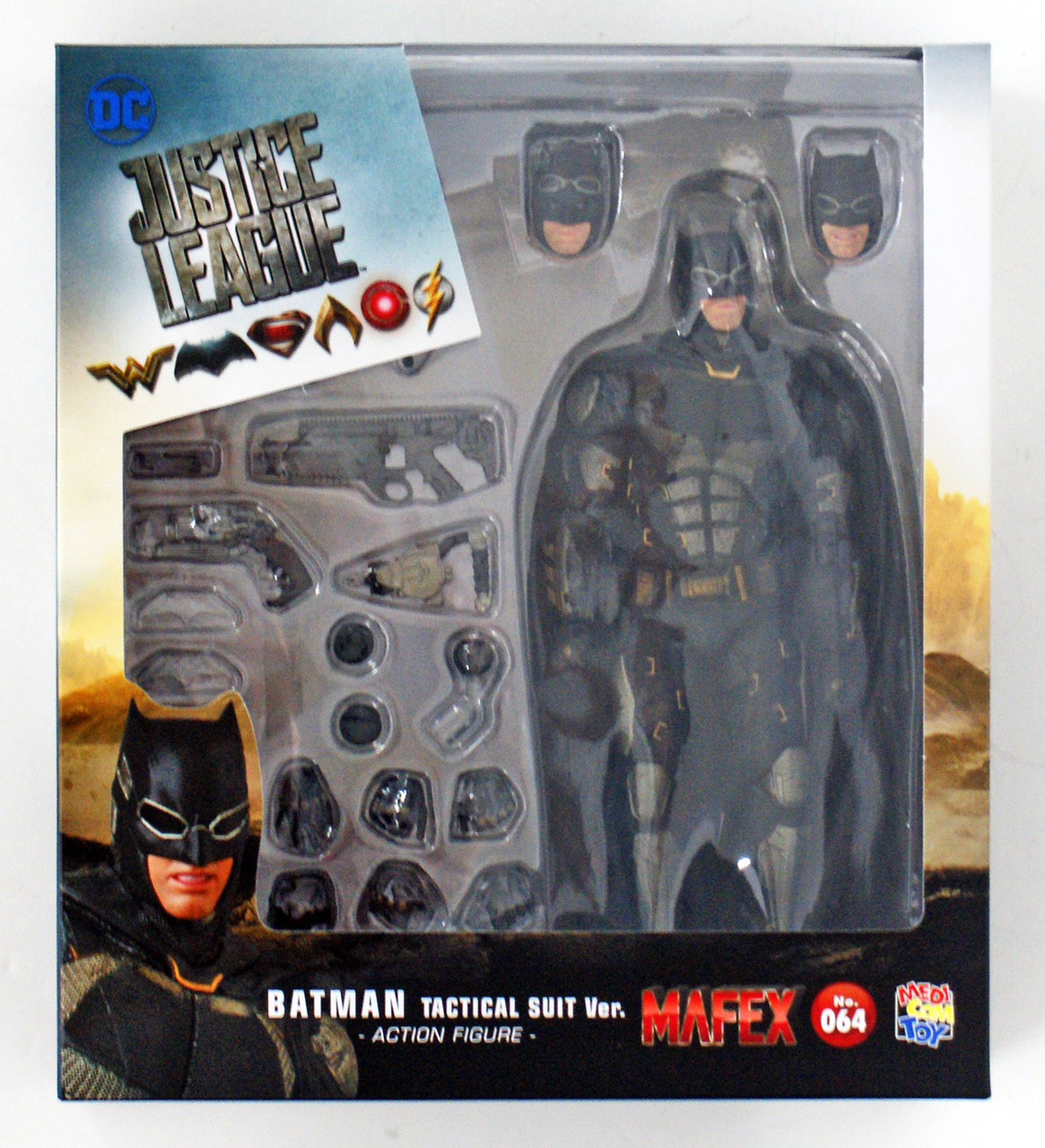 Medicom MAFEX 064 Batman Tactical Suit Ver. Figure (Justice 