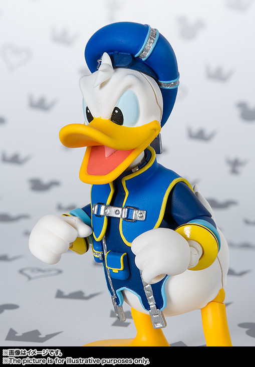 S.H. Figuarts Donald Duck Figure (Kingdom Hearts II)