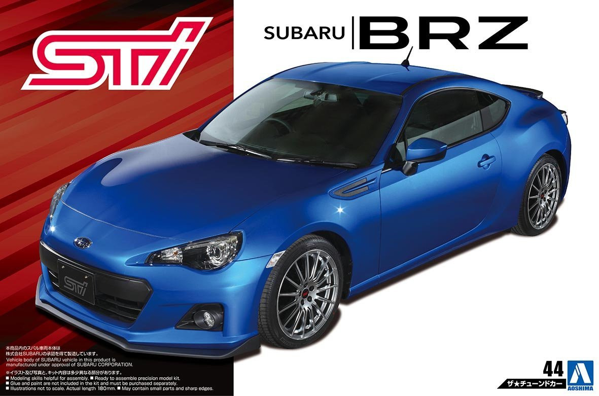 Aoshima 54536 STI ZC6 SUBARU BRZ '12 (SUBARU) 1 | PlazaJapan
