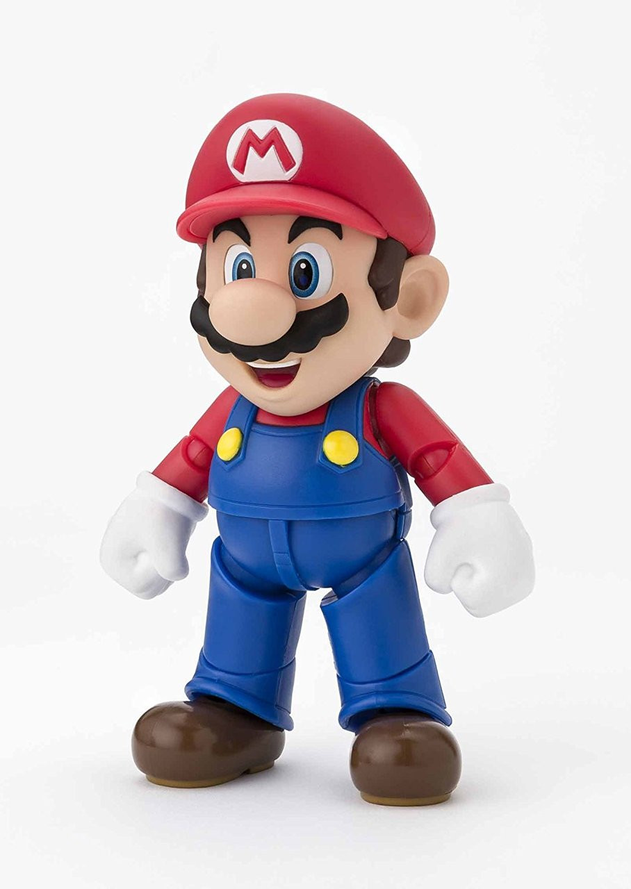 New Super Mario Bros. マリオ フィギュア S.H. Figuarts Mario New Package Ver. Figure | PlazaJapan