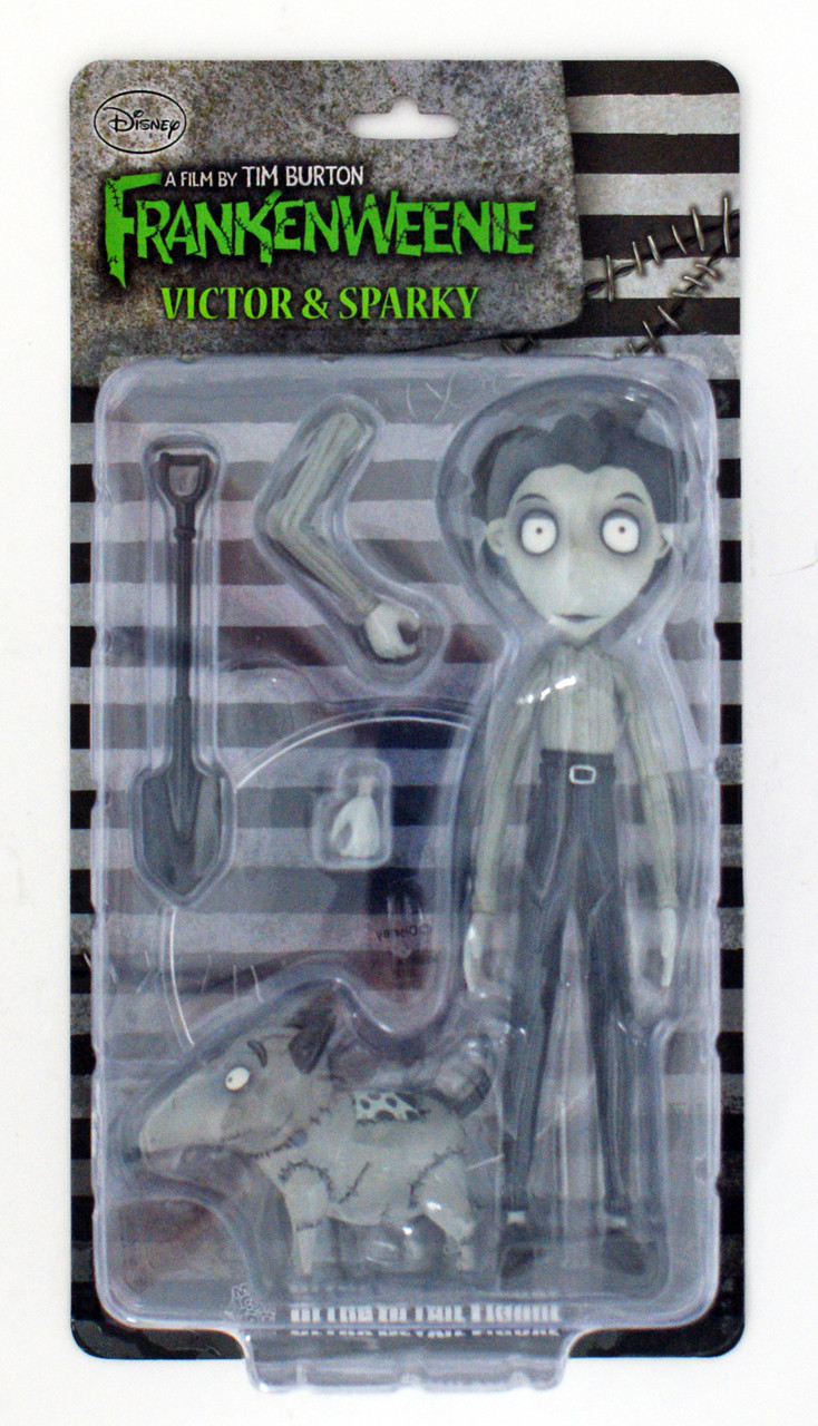 新品 Frankenweenie Sparky VCD フィギュア Disney Frankenweenie SPARKY Swing Figure A Film By Tim Burton