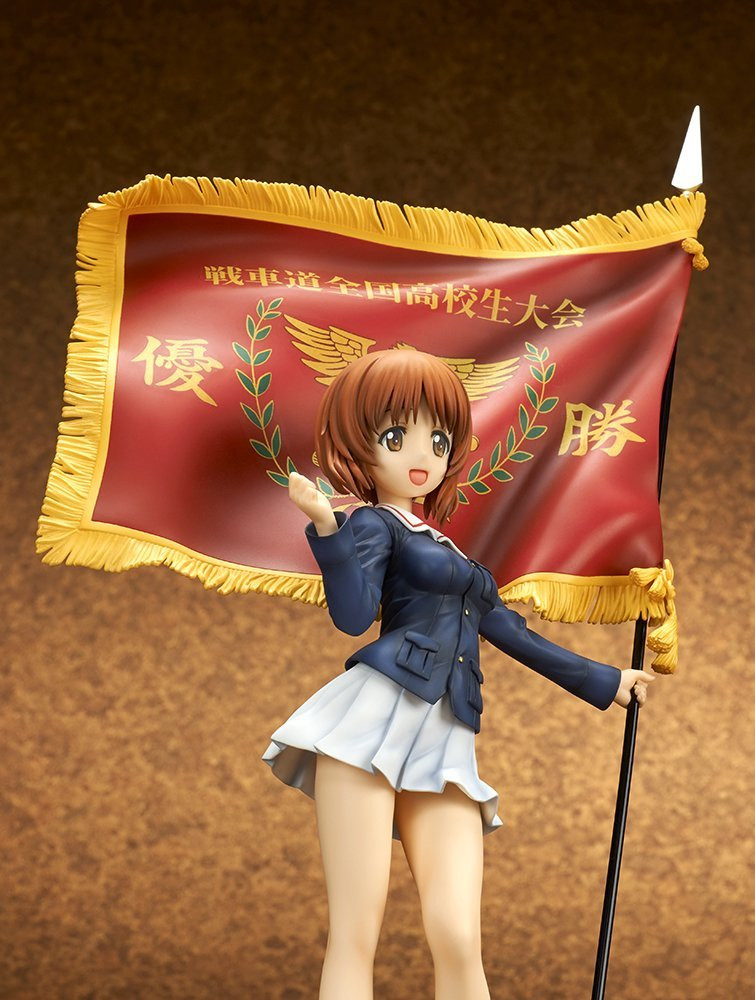 quesQ Nishizumi Miho 1/7 Scale Figure (Girls und Panzer)