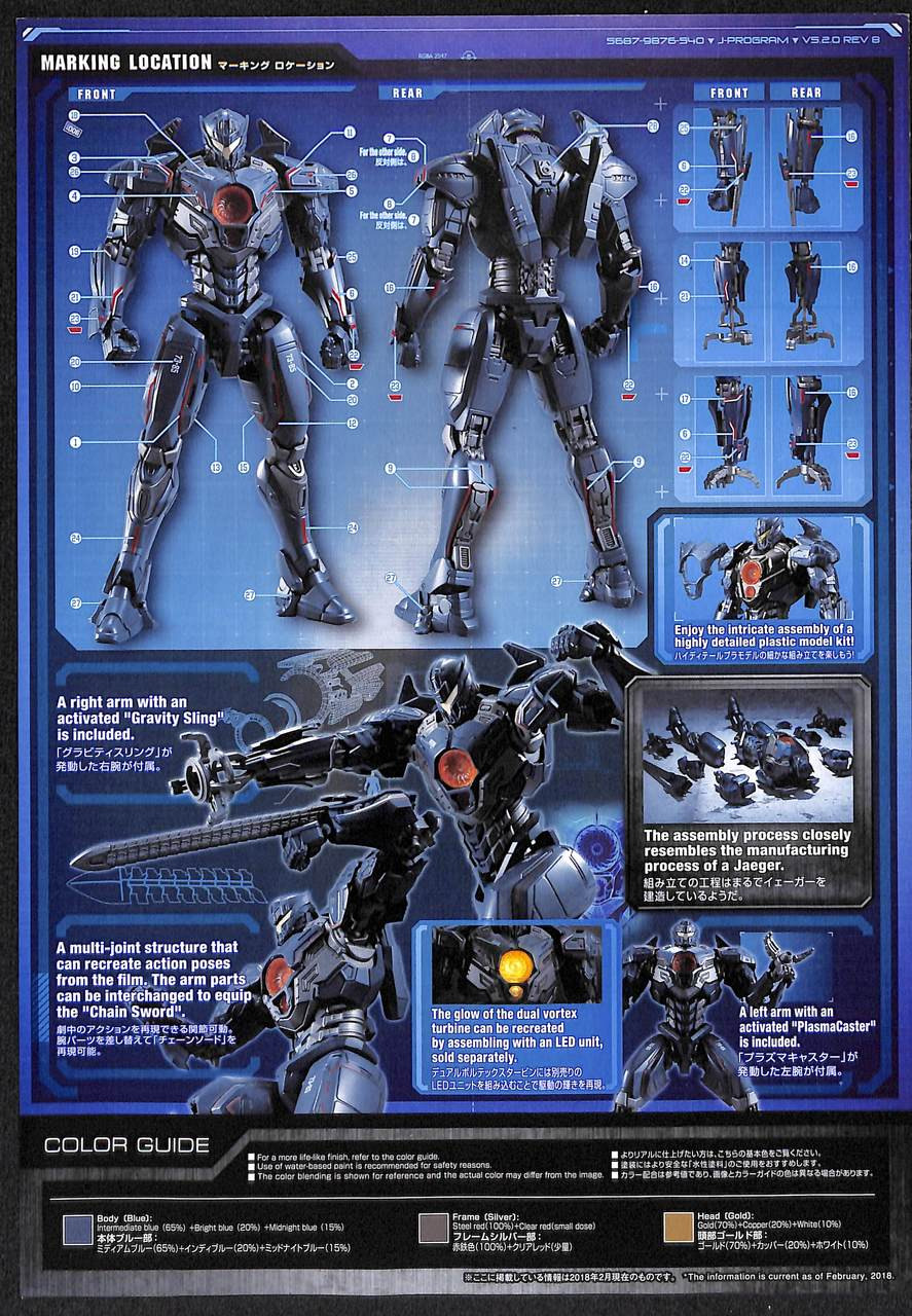 pacific rim model kit bandai
