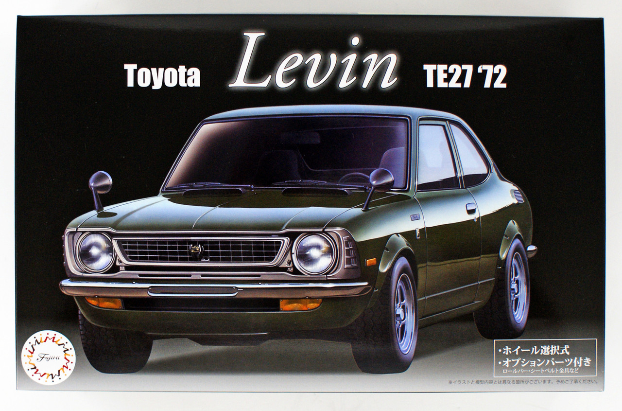 Fujimi ID-53 Toyota Levin TE27 1972 1/24 scale | PlazaJapan