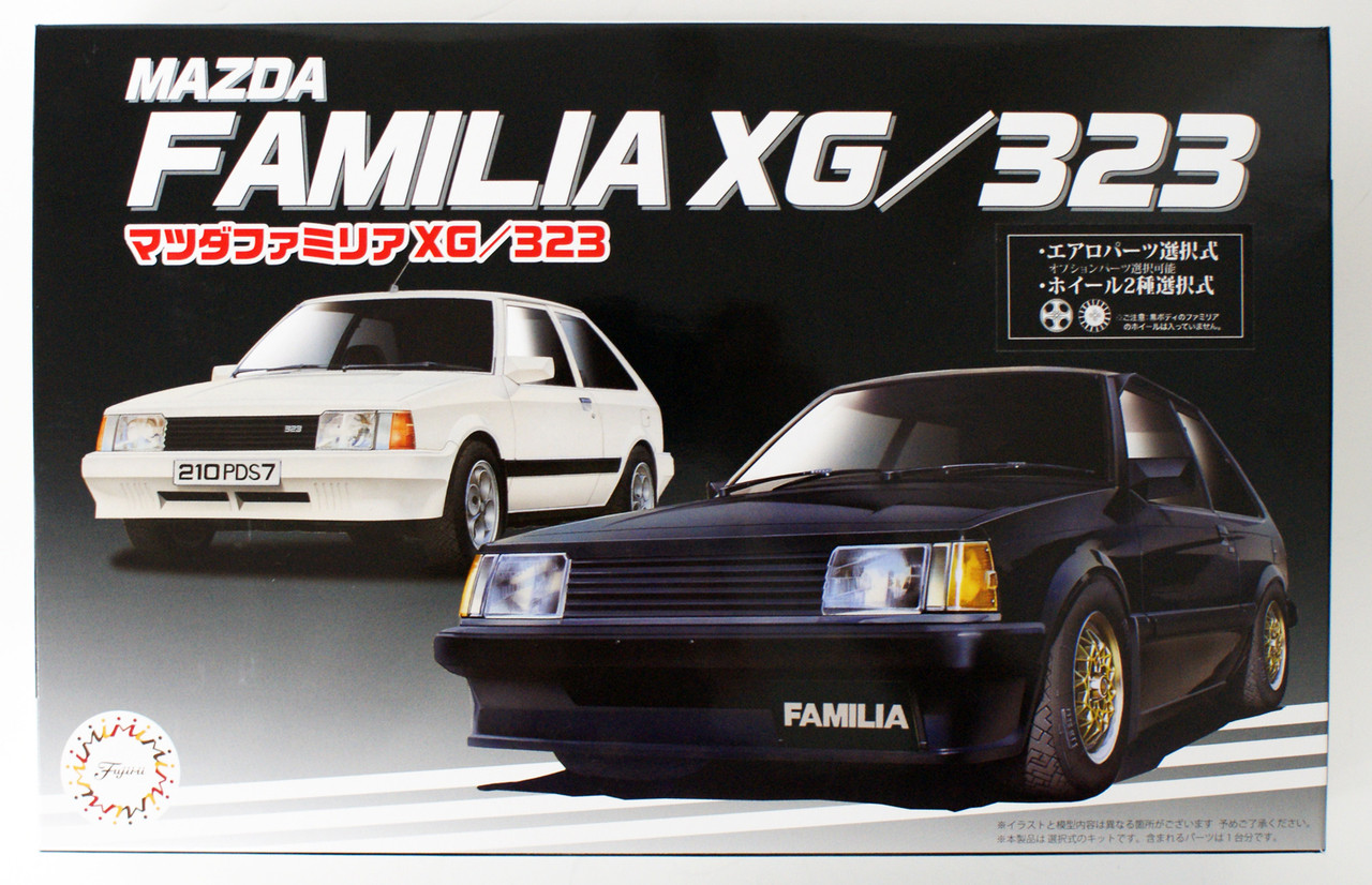 Fujimi 1/24 Mazda Familia XG/323 Plastic Model