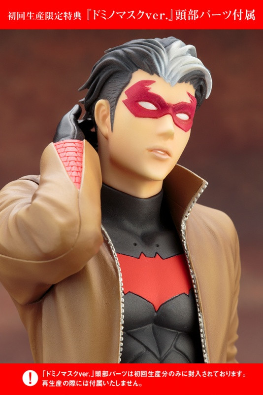 初回生産限定パーツ付属 DC IKEMEN レッドフード 1/7コトブキヤ Kotobukiya Ikemen Series Red Hood 1/7 Figure | PlazaJapan