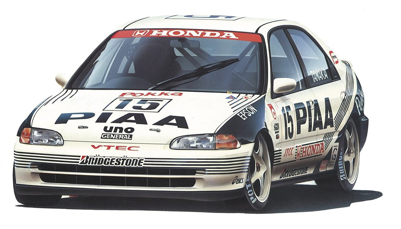 タミヤ　PIAA ACCORD & ハセガワPIAA CIVIC JTCC 4967834203341-2__00588.