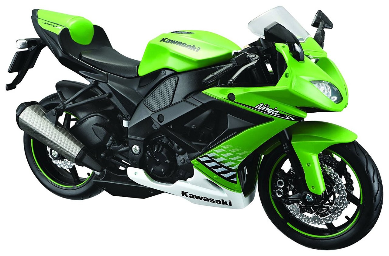 Aoshima Skynet 04521 Kawasaki Ninja ZX-10R 1/12 Scale Finished Model