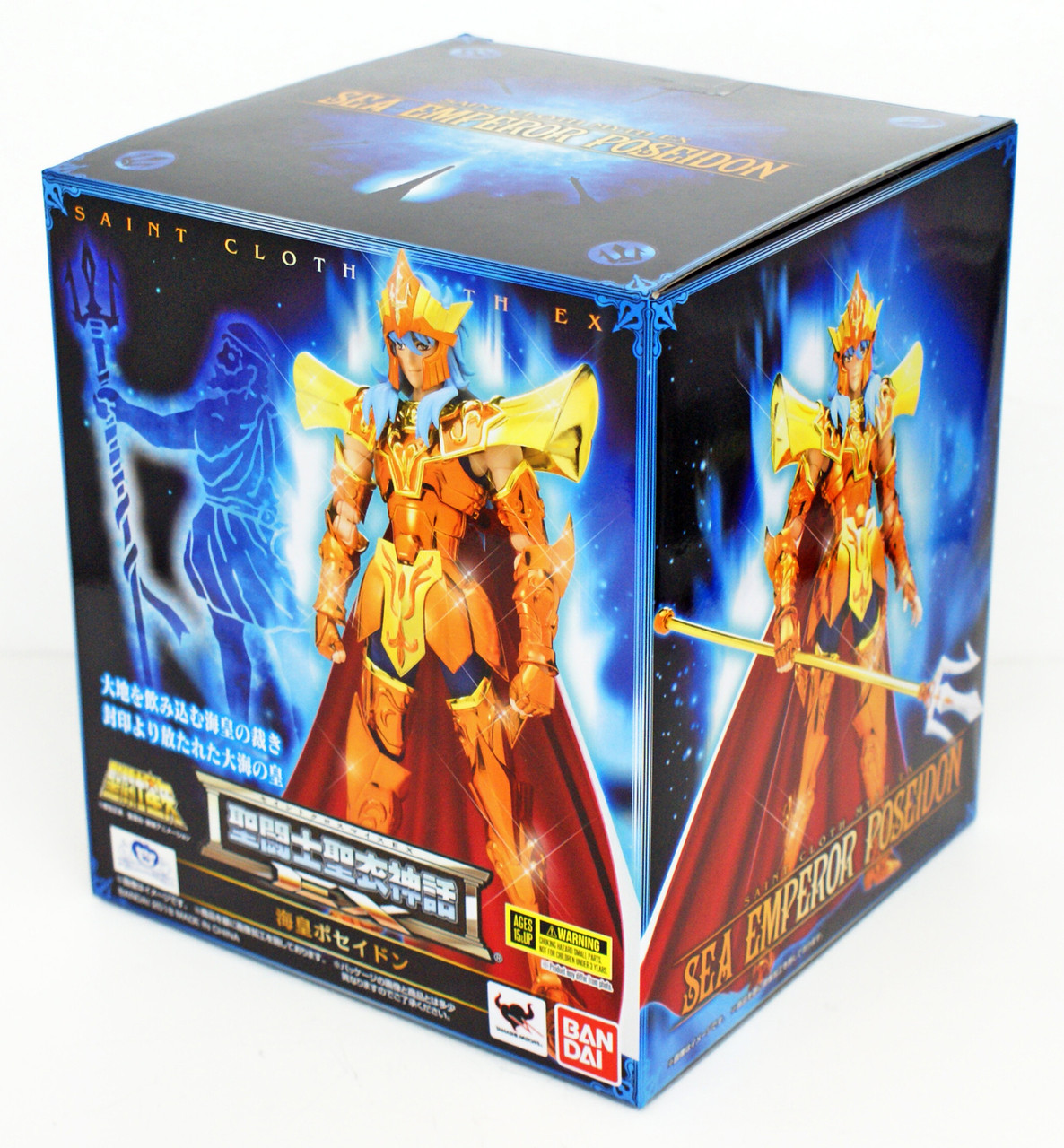 Bandai Saint Seiya Myth Cloth EX Sea Emperor Poseidon Figure
