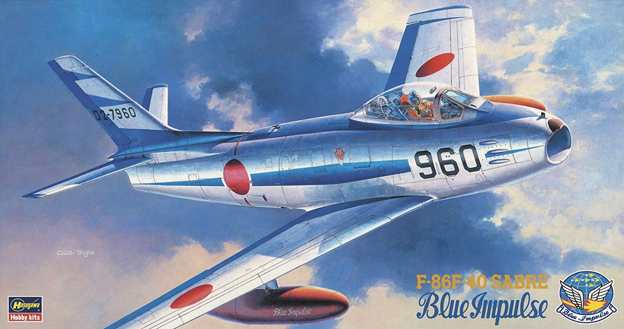 Hasegawa PT15 F-86F-40 Sabre Blue Impulse 1/48 | PlazaJapan