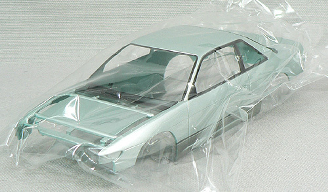 Aoshima 43752 Nissan Silvia S13 Lime Green 1/24 Scale Kit (Pre-painted  Model)