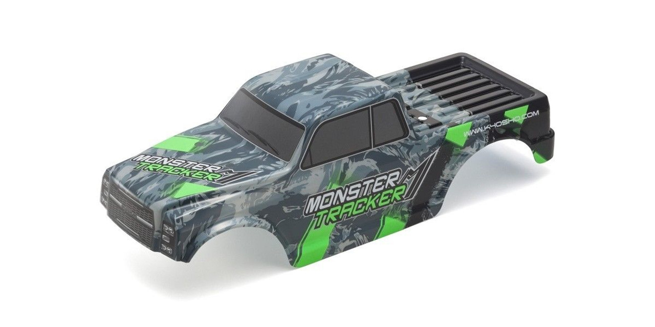 Kyosho EZB001G Body (Green/Monster Tracker)