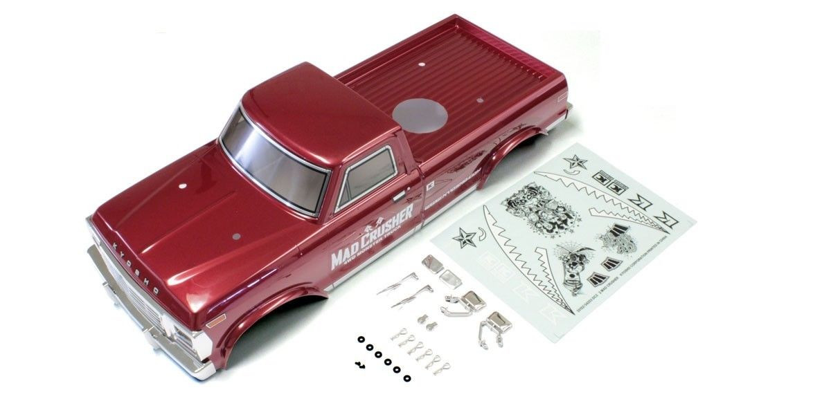 Kyosho MAB403 Completed Body Set(Red/MAD CRUSHER)
