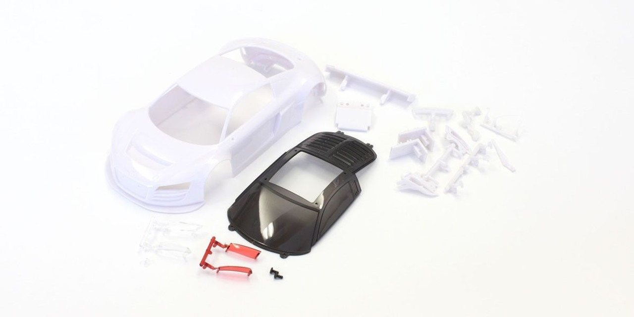 Kyosho Mini Z MZN139 Audi R8 LMS White Body Set