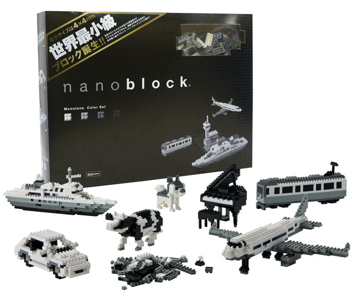 Kawada Nanoblock NB-003 Dark Tone Color Set 800pcs Kawada Nanoblock NB-003 Dark Tone Color Set 800pcs