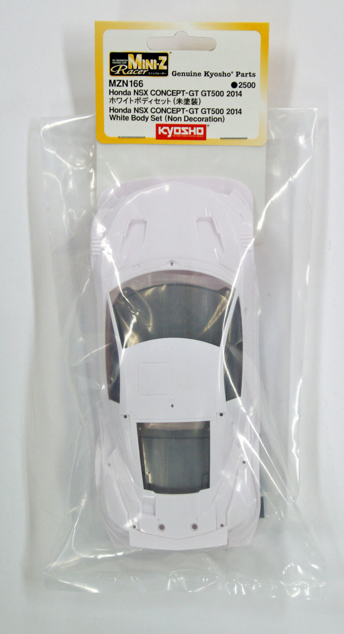 Kyosho Mini Z MZN166 Honda NSX CONCEPT-GT2014 White Body Set