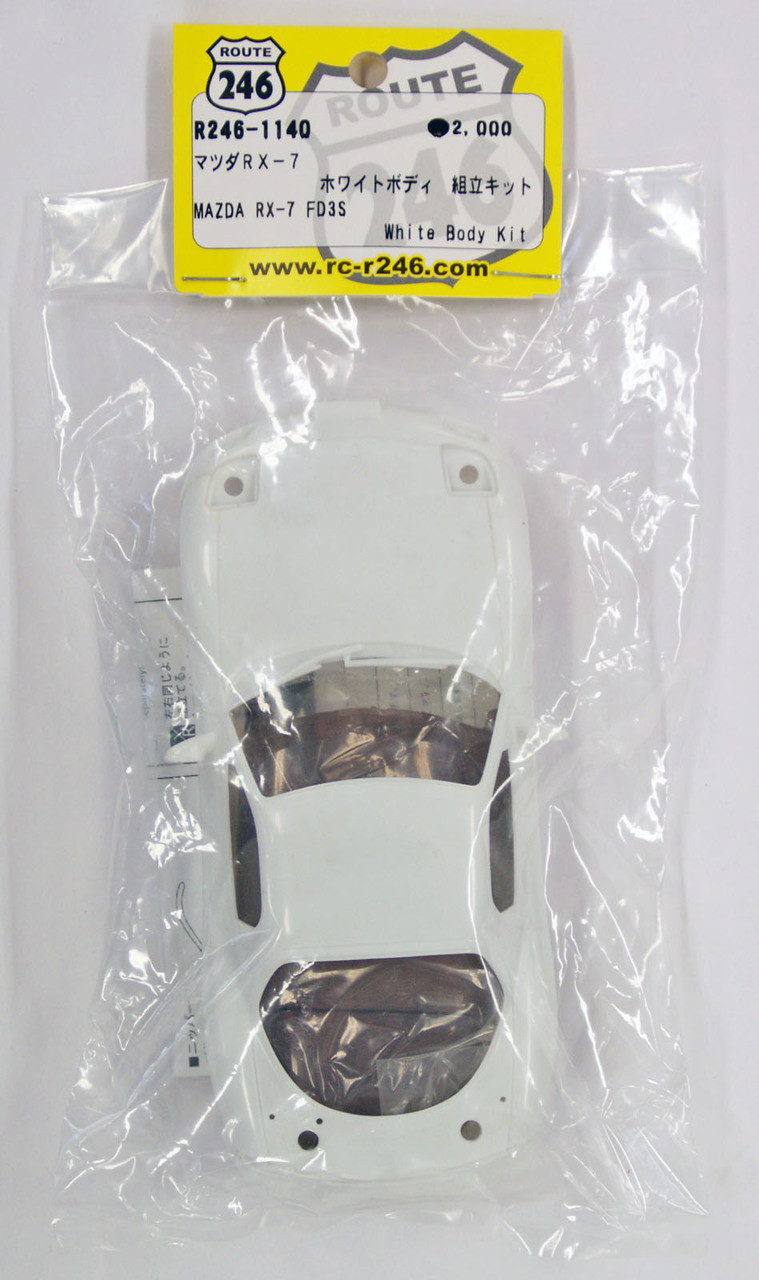 Kyosho Mini Z R246-1140 MAZDA RX-7 FD3S White Body Kit