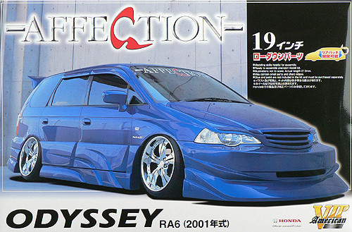 Aoshima 49426 Honda Odyssey (RA6) Affection 1/24 Scale Kit - Plaza