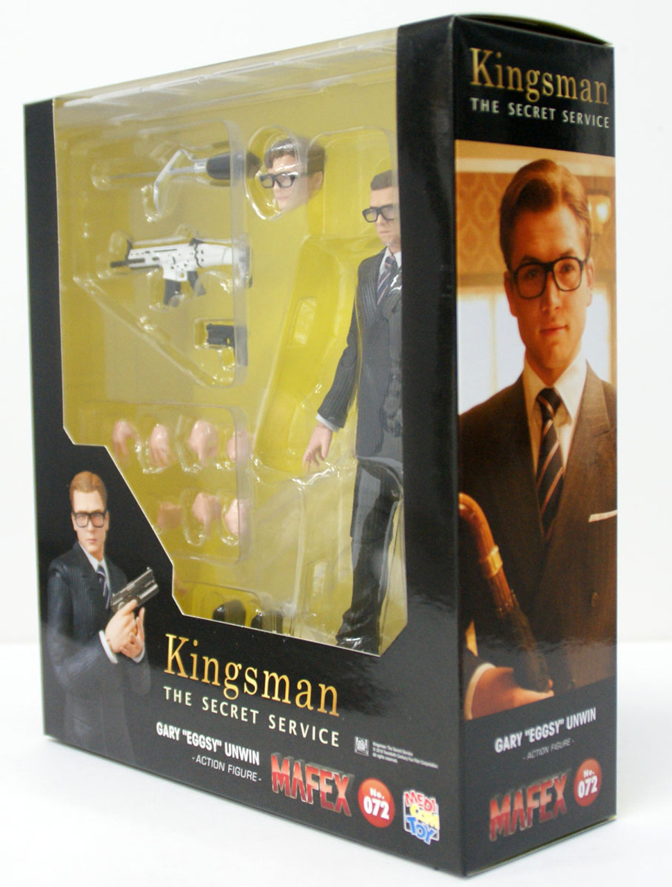 Medicom MAFEX 072 Kingsman Gary 'Eggsy' Unwin Action Figure