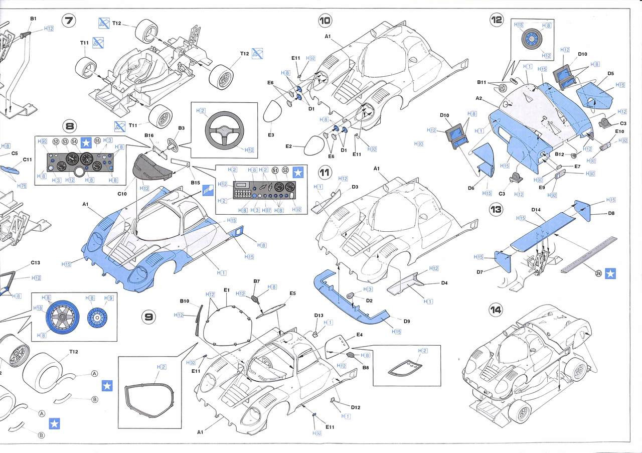 Hasegawa 20245 Calsonic Nissan R89C (JSPC) 1/24 | PlazaJapan