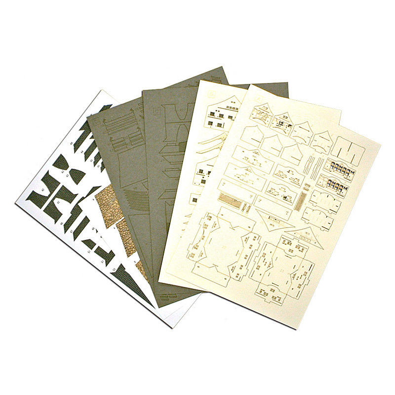 Sankei MK04-01 Himeji Castle 1/300 Scale Miniature Art Paper Kits