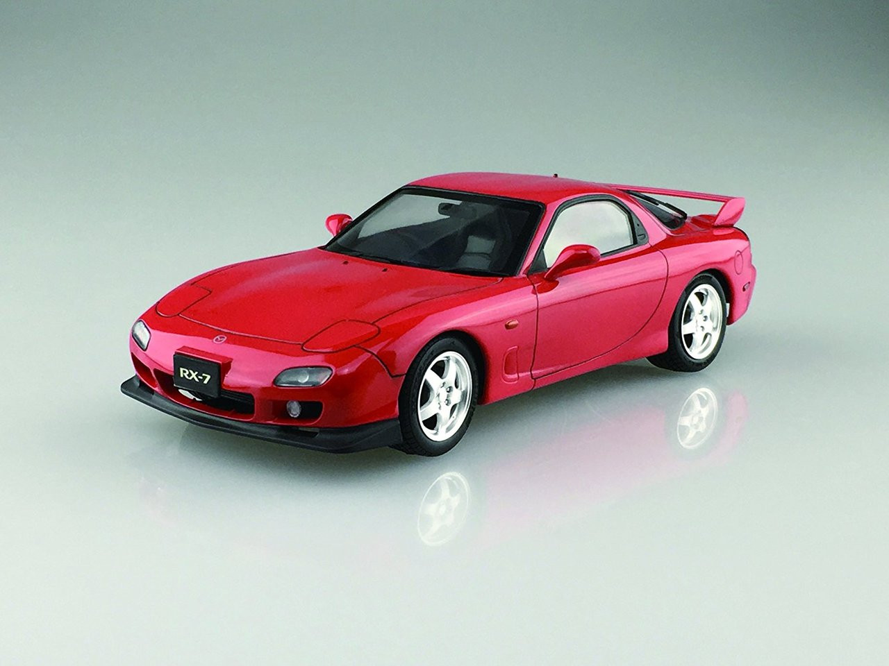 当時物　Mazda RX-7 ミニカー 赤 Mazda RX-7 (FD3S) RE Amemiya Red Metallic (ミニカー