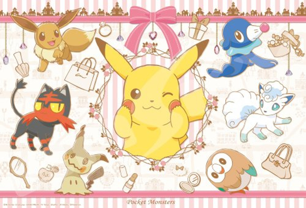 500Piece Puzzle Pokemon Pikachu and Friends