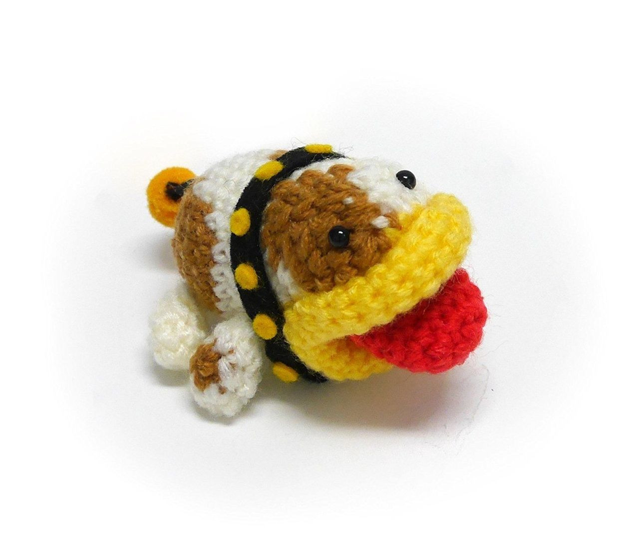 Hamanaka H306-167 Yoshi's Woolly World Poochy Small Amigurumi