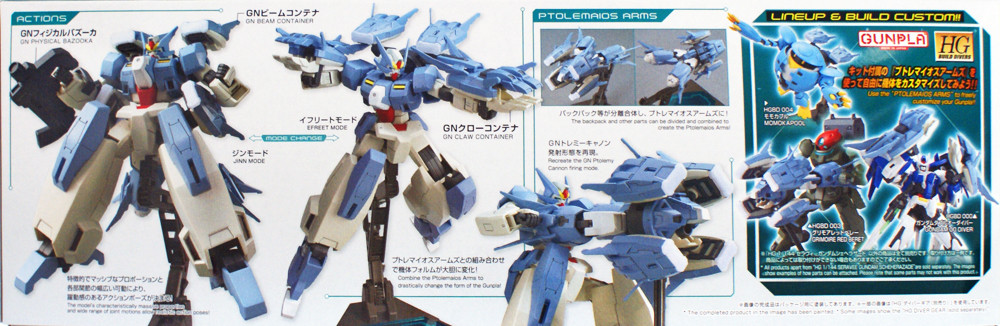 Bandai HG Gundam Build Divers 006 Seravee Gundam Scheherazad