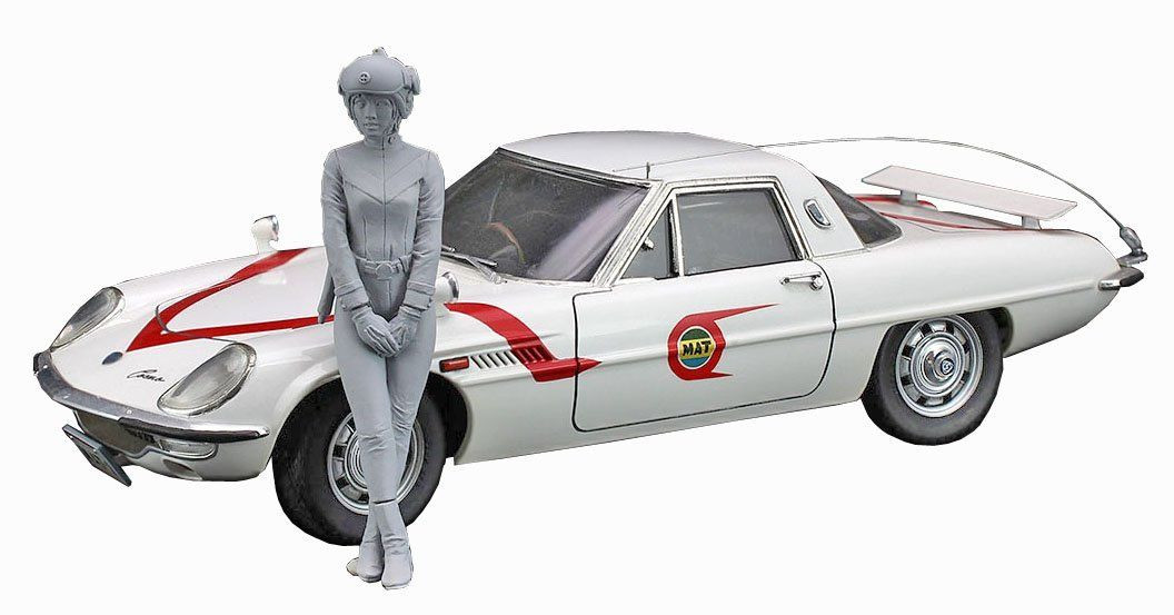 ハセガワ MAT-VEHICLE W/MAT FEMALE CREW 1/24 ハセガワ MAT-VEHICLE W/MAT FEMALE CREW 1/24