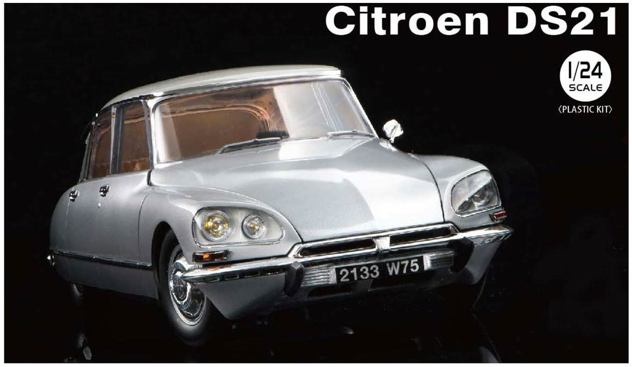 Ebbro 25009 Citroen DS21 1⁄24 plastic model kit | PlazaJapan 