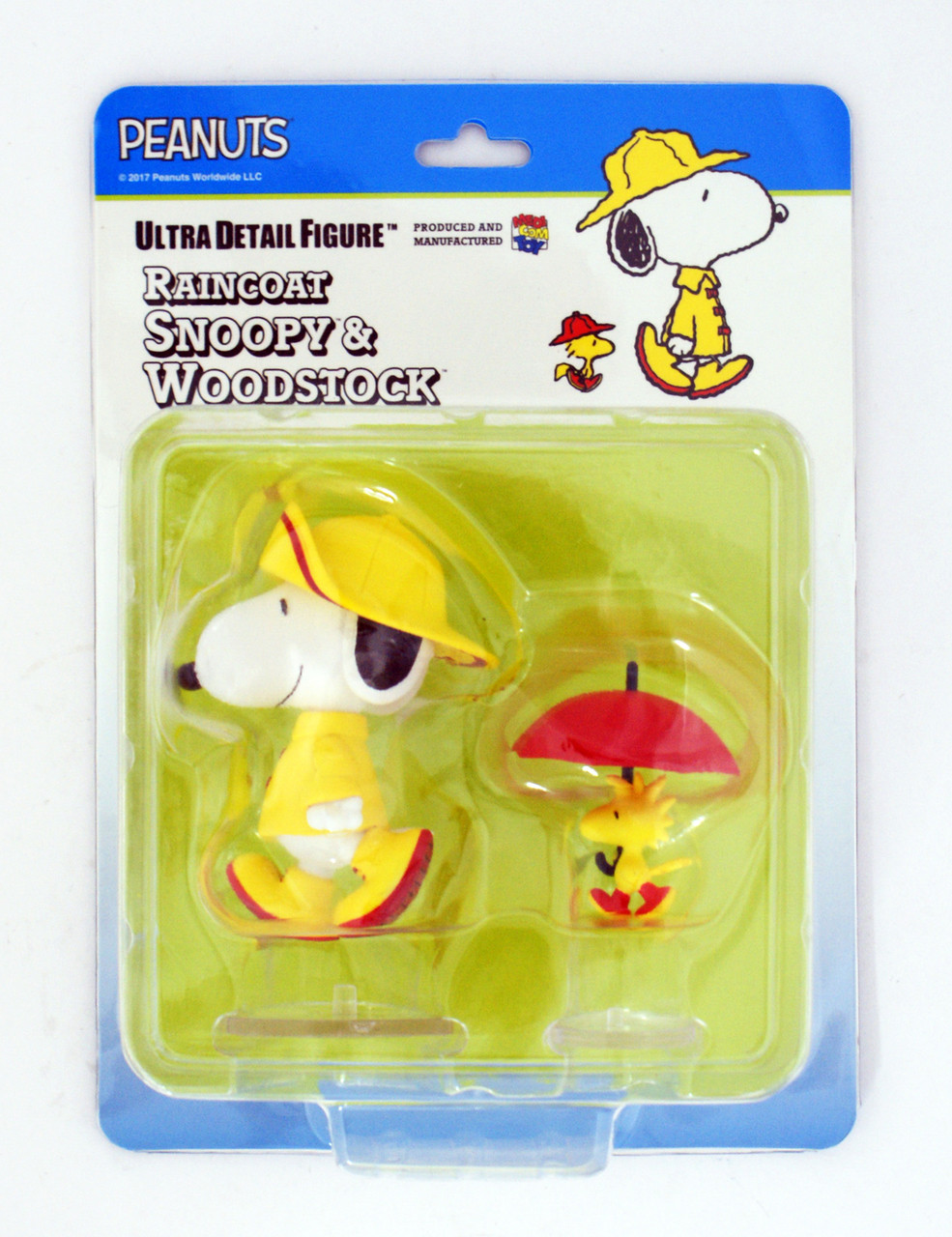 Medicom Ultra Detail Figure Peanuts Series 7 Raincoat Snoopy & Woodstock No.377 