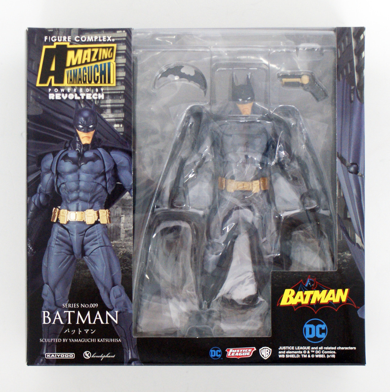 Kaiyodo figurecomplex Amazing Yamaguchi 009 Batman Action Figure