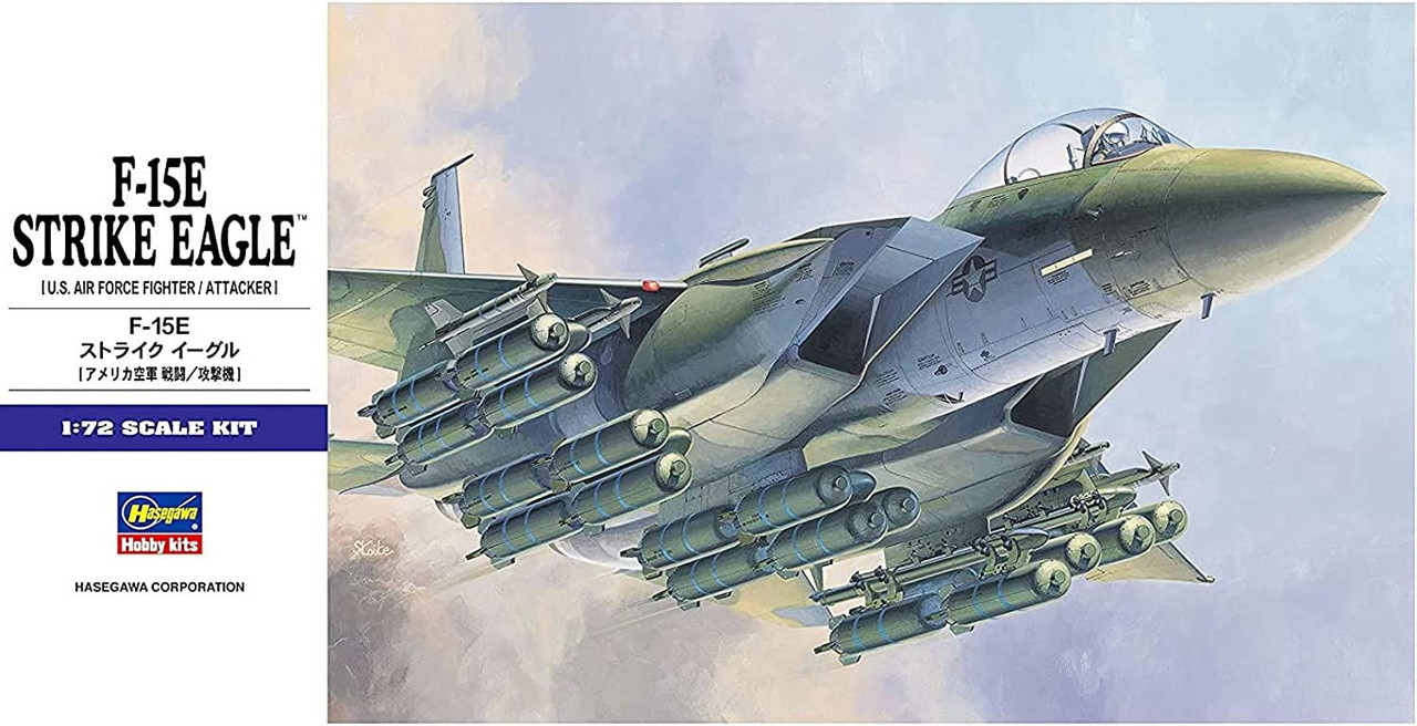 Hasegawa E10 F-15E STRIKE EAGLE 1/72 Scale Kit