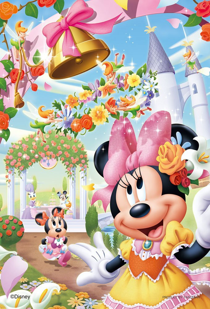 Yanoman Jigsaw Puzzle Disney Minnie Flower | PlazaJapan