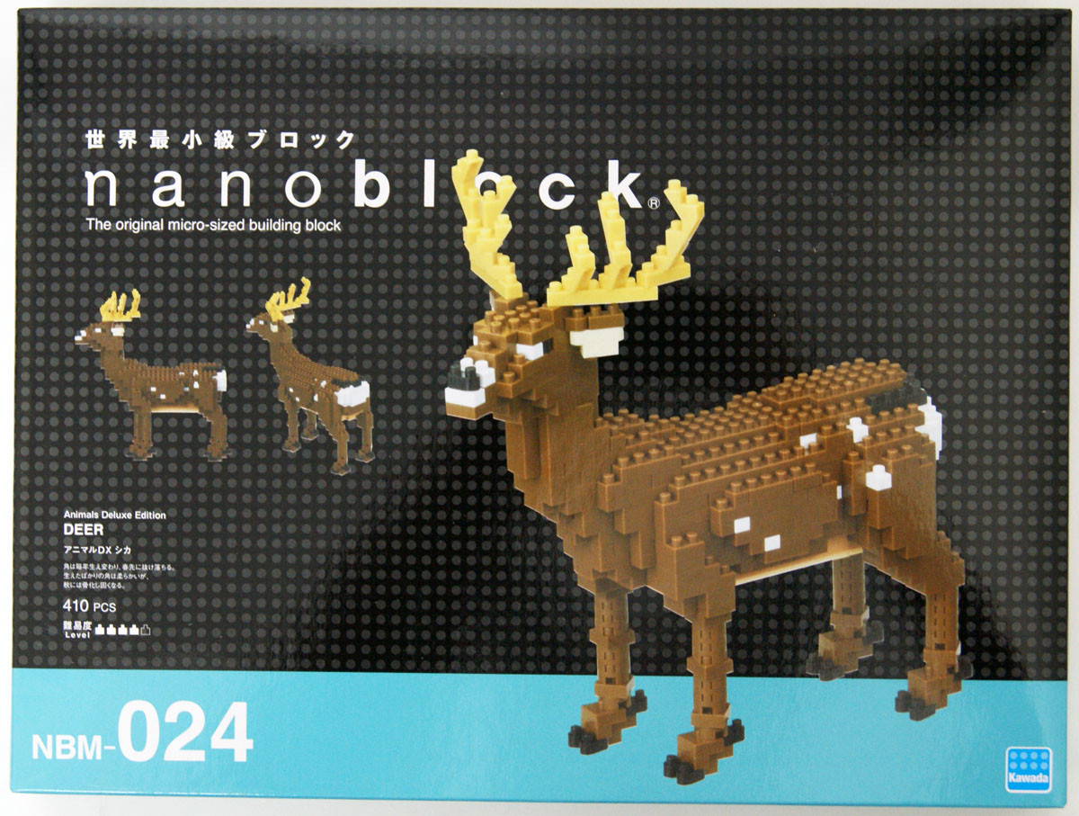 Kawada NBM-024 Nanoblock Animal DX Deer | PlazaJapan