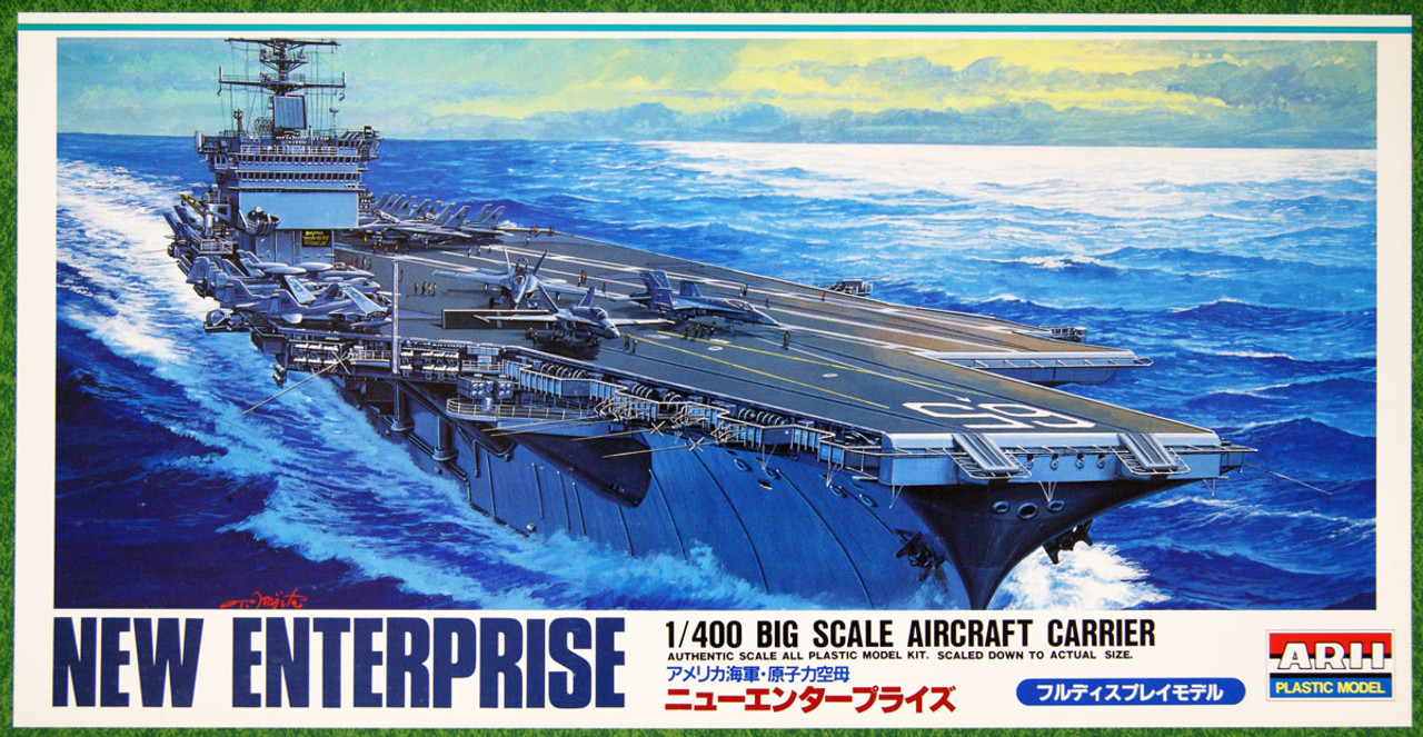 Arii 329818 New USS Enterprise Aircraft Carrier 1/400 scale kit (Microace)