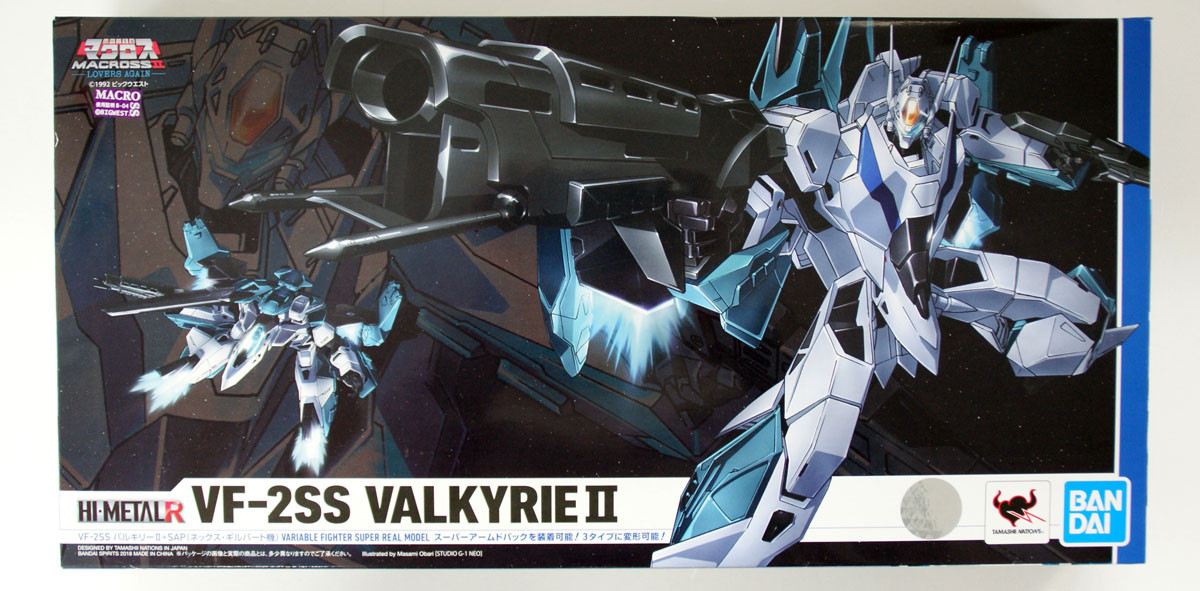 Bandai HI-METAL R VF-2SS Valkyrie II + SAP (Nexx Gilbert)