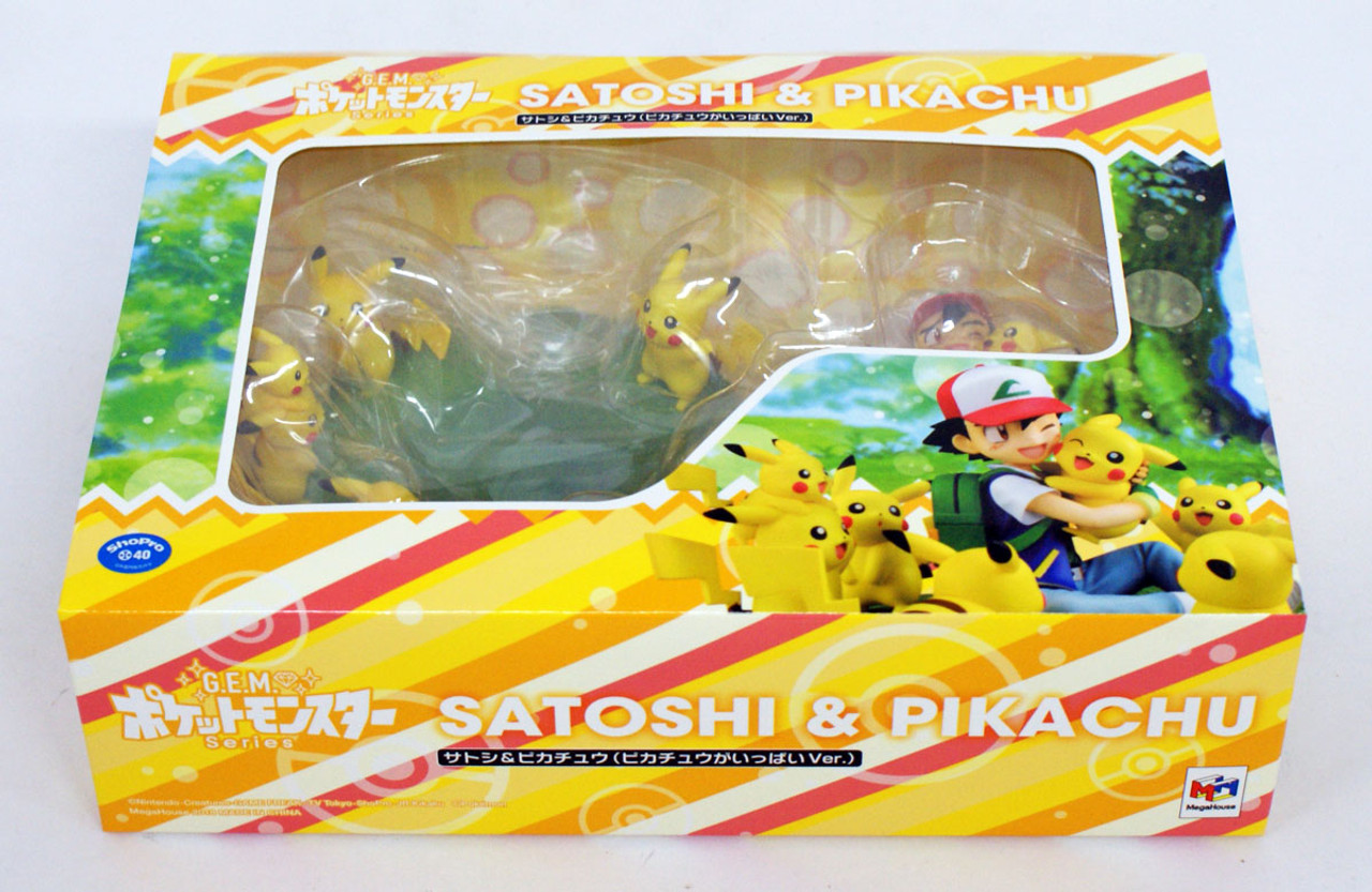 G.E.M. Series Pokemon Ash & Pikachu Figure | PlazaJapan