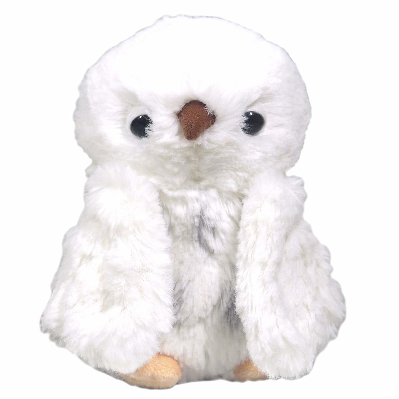 Sunlemon Plush Doll Fluffies Owl White Size S | PlazaJapan